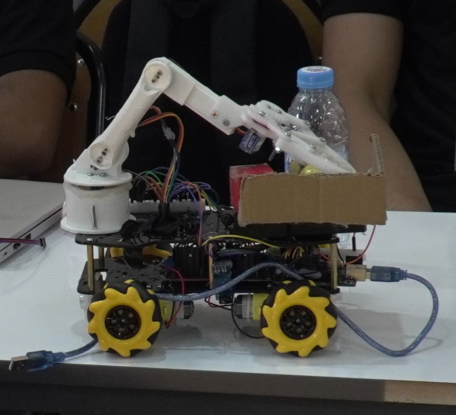 AI Waste-Collecting Robot Rover